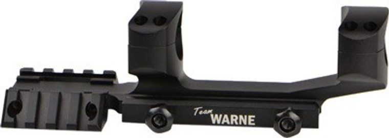 Warne Ramp Mount 30mm Tactical - Picatinny Black