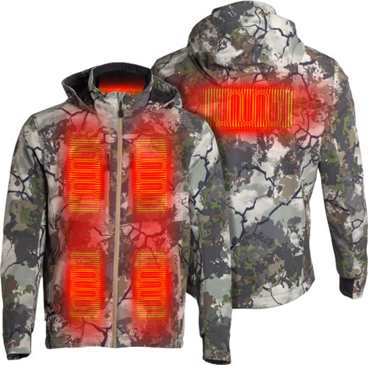 Mobile Warming Men's Kcx Kings - Terrain Heated Jacket Xx-large