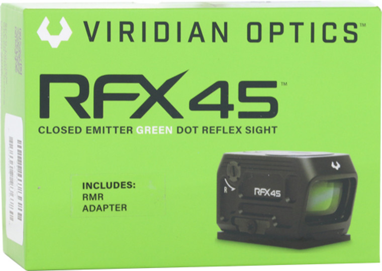 Viridian Reflex Sight Rfx-45 - 5moa Green Dot 1x24 Acro