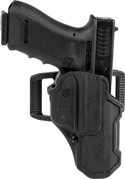 Blackhawk T-l2c Compact Holstr - Rh For Glock 19/26/27 Black