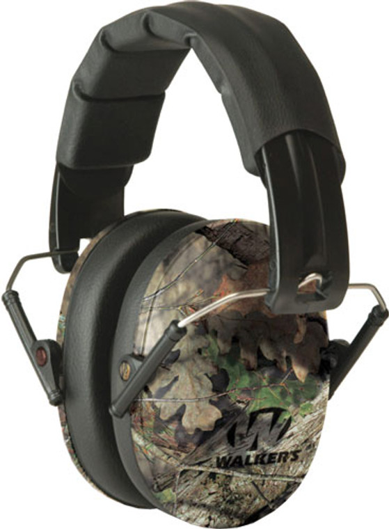 Walkers Muff Shooting Passive - Pro-low Profile 22db Mossy Oak