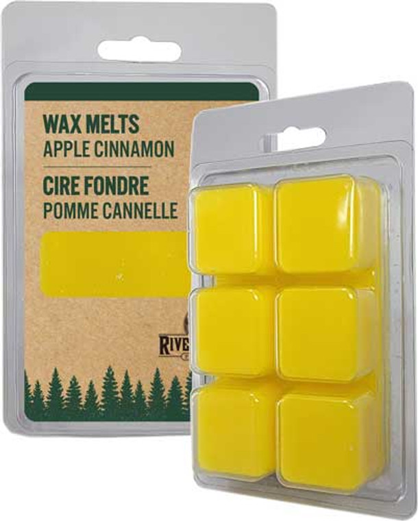 Rivers Edge Melt Wax 2.5oz - Apple Cinnamon For Cndle Wrmr