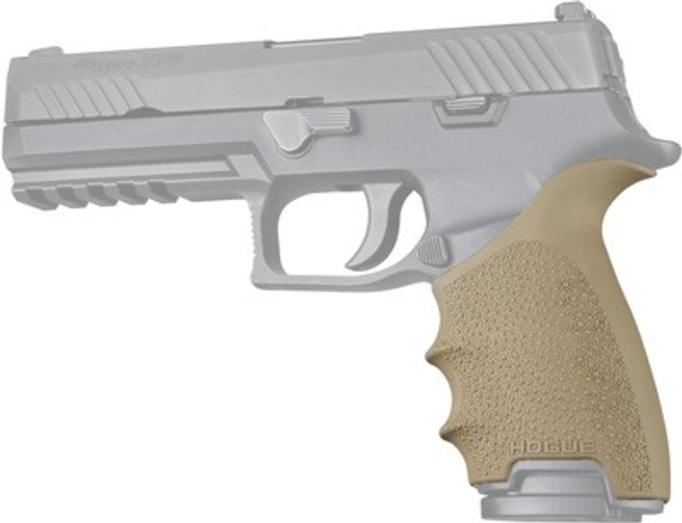 Hogue Handall Beaver Tail Grip - Sleeve Sig Sauer P320 Fde