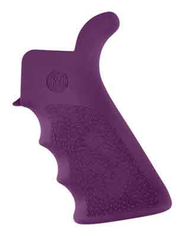 Hogue Ar-15 Beavertail Grip - W/finger Grooves Purple