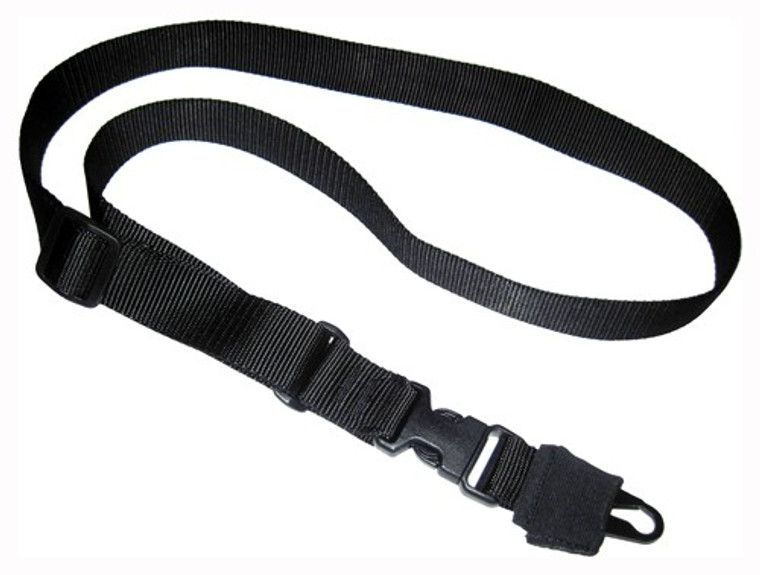 Tac Shield Sling Single Point - Cqb Tactical Hk Hook Black