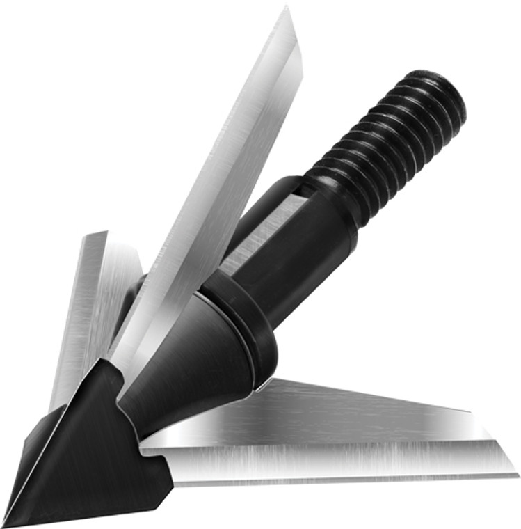 Qad Exodus Broadhead 125gr - 1.25" Cut Swept Blade 3pk