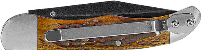 Remington Cutlery Back Woods - 3.75" Liner Lock Bone/s-wash<