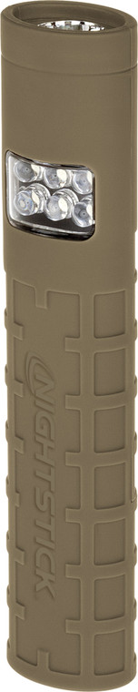 Nightstick Dual Switch Dual - Light W/ Belt Clip Tan 2aaabat