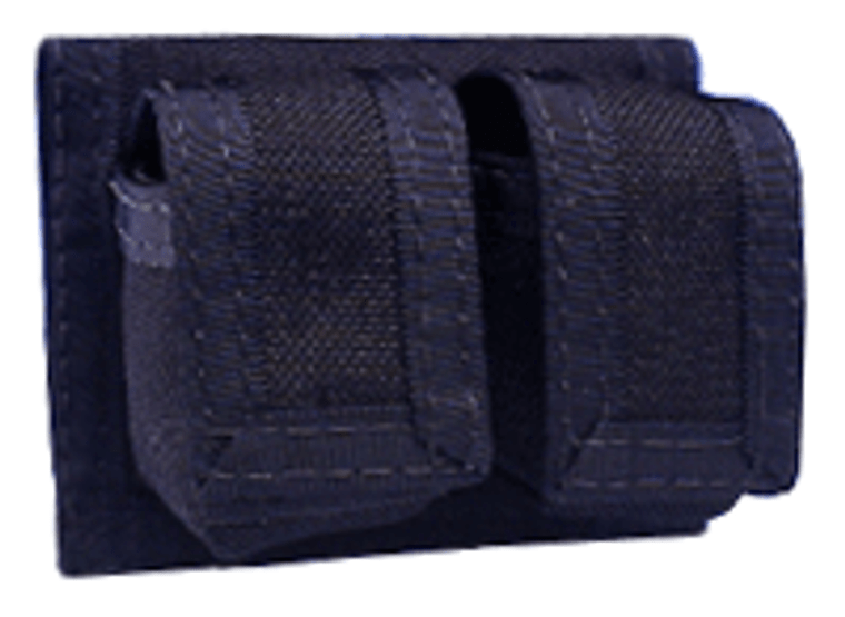 Hks Double Speedloader Pouch - Nylon Black Fits All Loaders