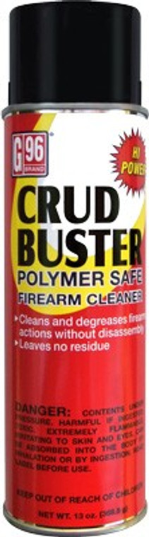 G96 Case Of 12 Crud Buster - 13oz. Aerosol Polymer Safe