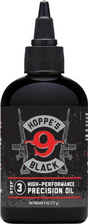 Hoppes Black Lube 4 Oz. - Rust Inhibitor W/tip Applicatr