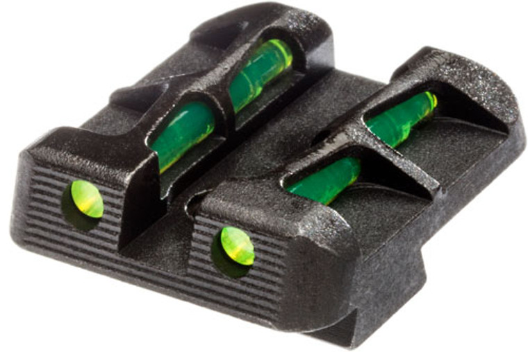 Hiviz Litewave Rear Sight For - For Glock 9mm/40/.357 Sig