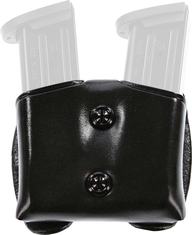 Galco Double Mag Carrier Blk - 9/40/357 Staggered Mags<