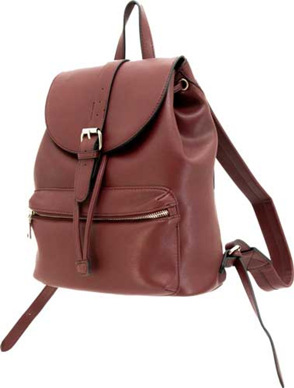 Cameleon Amelia Backpack - Concealed Carry Bag Maroon