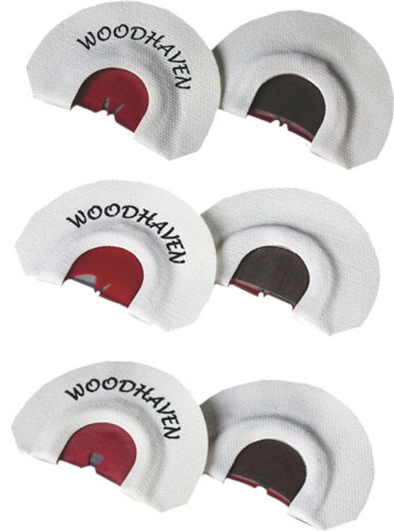 Woodhaven Custom Calls The Red - Zone 3-pack Mouth Calls