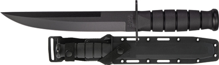 Ka-bar Modified Tanto 8" Plain - Edge Blade W/hard Plastic Shth