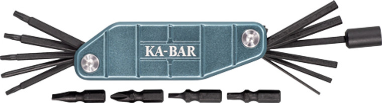 Ka-bar Gun Tool 5" W/allen/ - Flat/phillips/punch/torque