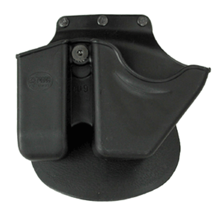 Fobus Combo Handcuff/mag Pouch - For 9mm Double Stack Magazines