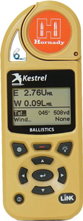 Kestrel 5700 Hornady 4DOF Link Ballistics Weather Meter Sand