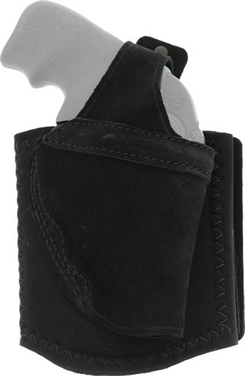 Galco Ankle Lite Holster Rh - Leather Ruger Lcr 2" Black<