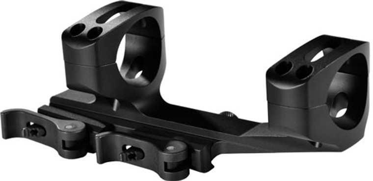 Warne X-skel Quick Detach - Mount 1" Picatinny Black