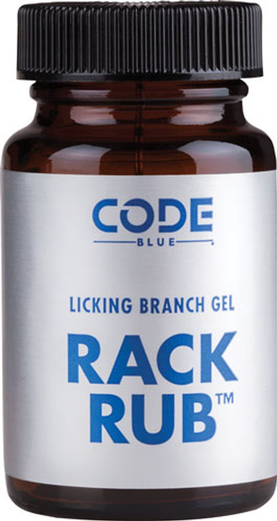 Code Blue Deer Lure Rack - Rub Licking Branch Gel 2oz.