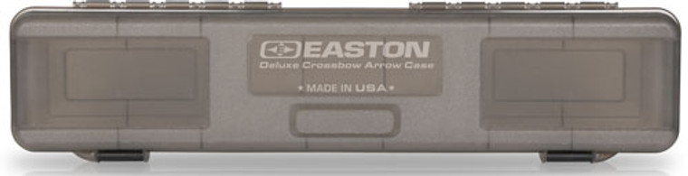 Easton Deluxe Crossbow Bolt - Box Holds 12 Xbow Bolts Grey