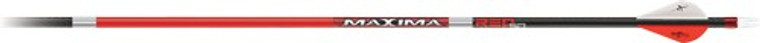 Carbon Express Arrow Maxima - Red Sd 400 W/2" Vanes 6pk