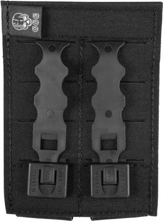 Grey Ghost Double Pistol Magna - Mag Pouch Laminate Black