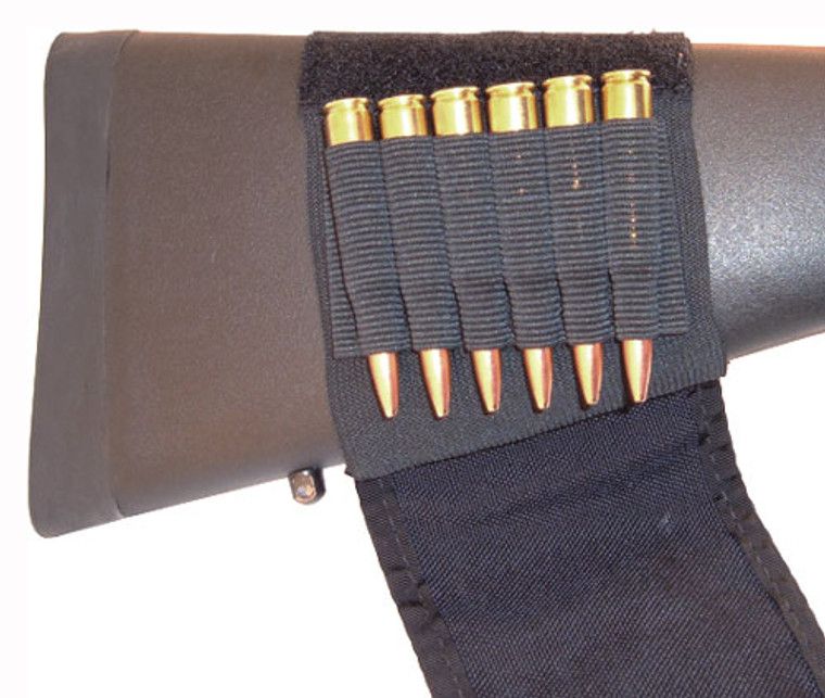 Grovtec Rifle Shell Holder - Buttstock Sleeve W/ Flap