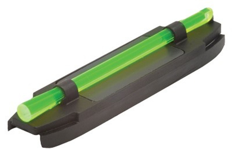 Hiviz Shotgun Front Sight - Magnetic Rib .328-.437" Green