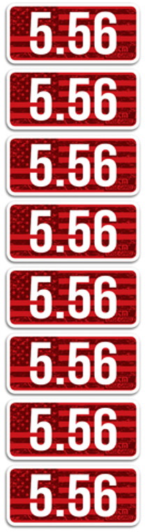 Mtm Ammo Caliber Labels 5.56 - 8-pack