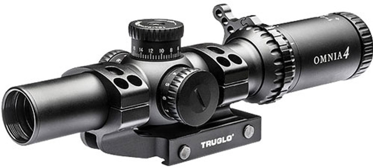 Truglo Omnia 1-4x24mm Scope - 30mm Tube Ir Sp W/1pc Mount Do