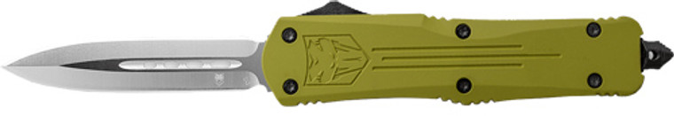 Cobratec Small Fs3 Otf Od - Green 3" D2 Dagger