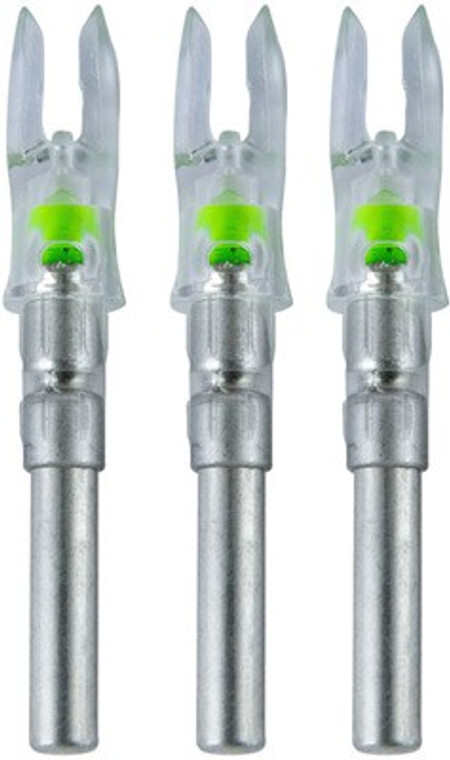 Nockturnal Lighted Nock - S-series Green 3/pack