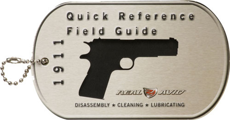 Real Avid 1911 Field Guide - 1911 Maintenane Cards