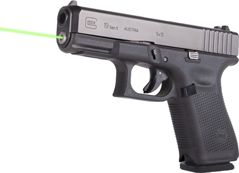 Lasermax Laser Guide Rod Green - For Glock G5 19/19mos/19x/45