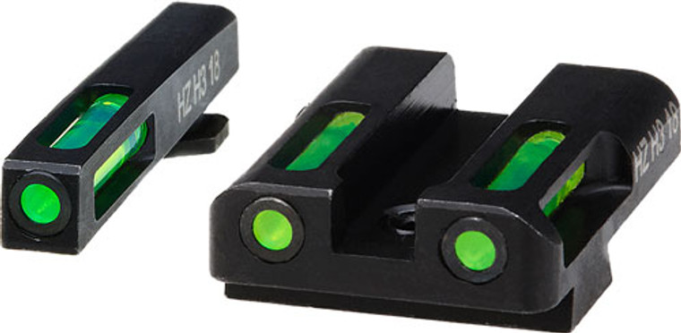 Hiviz Litewave H3 Tritium Lite - Pipe Set For Glock 10mm/45gap