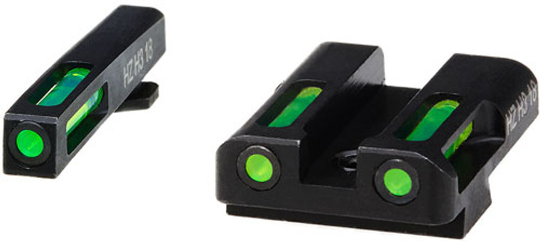 Hiviz Litewave H3 Tritium Lite - Pipe Set For Glock Mod 9mm/40