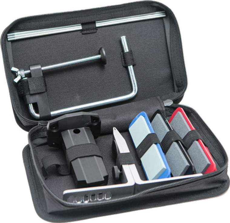 Accusharp 3-stone Precision - Knife Sharpening Kit W/case