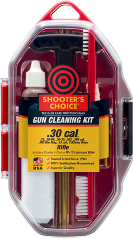 Shooters Choice 30 Cal Rifle - Cleaning Kit!