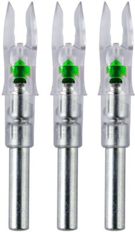 Nockturnal Lighted Nock - X-series Green 3/pack