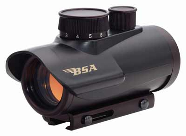 Bsa 1x30mm Red Dot Sight - 5-m.o.a. Dot Black Matte - RD30