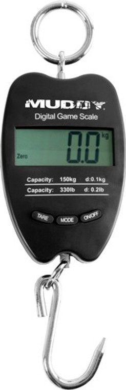 Muddy 330lb Digital Scale - Measures In Lbs/kilos/stones