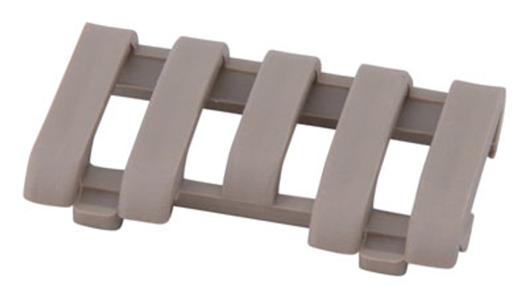 Ergo Grip Rail Cover Wire Loom - 5 Slot Picatinny Fde 1pk