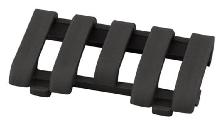 Ergo Grip Rail Cover Wire Loom - 5 Slot Picatinny Black 1pk