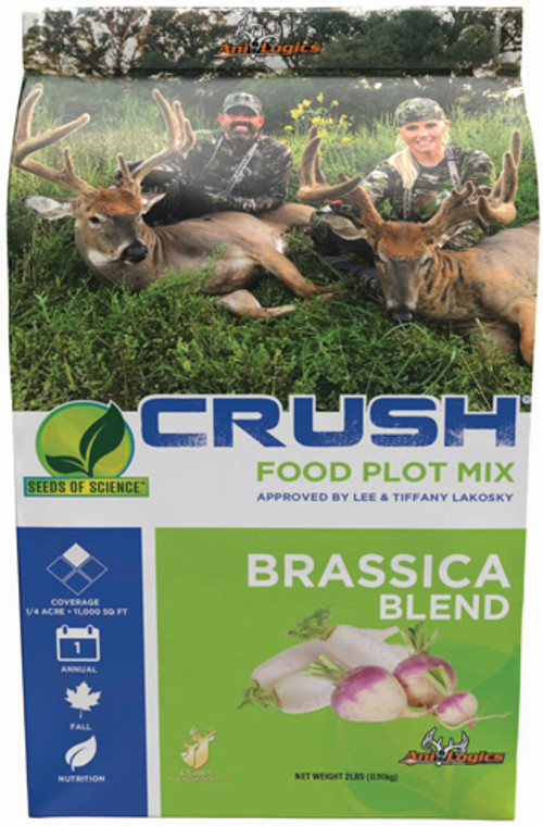 Ani-logics Crush Pro Brassica - Blend 2lb Bag 1/4 Acre!