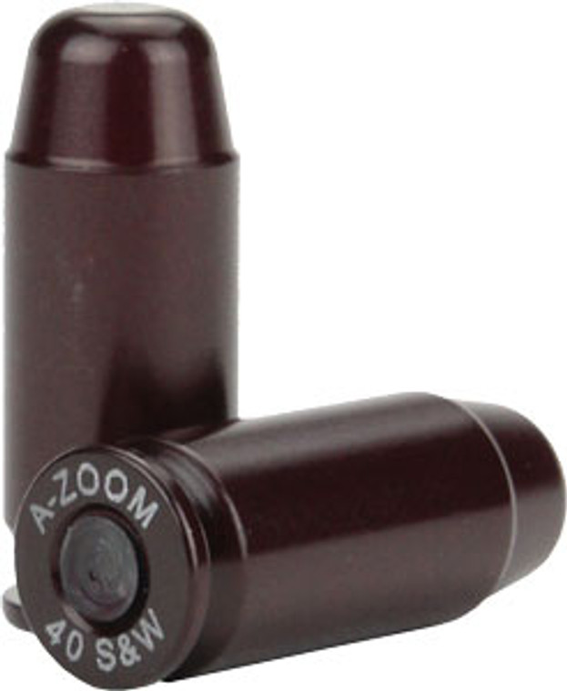 A-zoom Metal Snap Cap .40sw - 5-pack