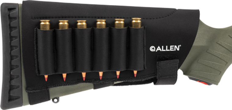 Allen Mesa Neoprene Buttstock - Shell Holder Black