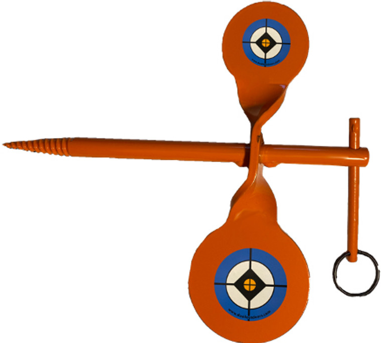 Do-all Steel Target Double - Tree Spinner .22
